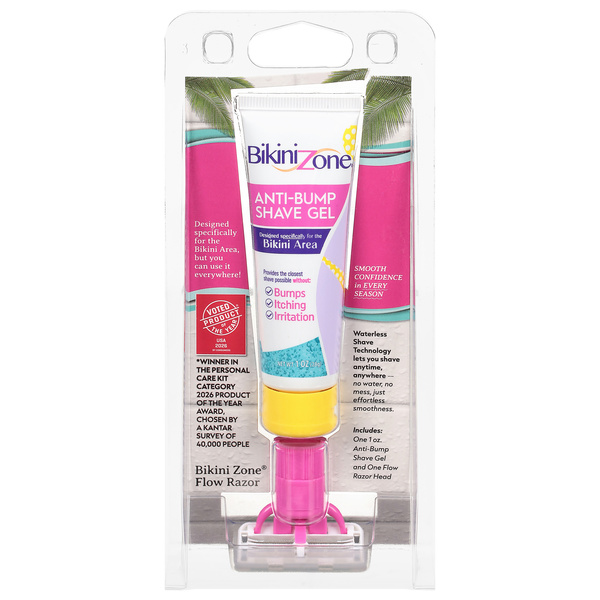 Flow Razor Bikini Zone Flow Razor Kit with Shave Gel | Hy-Vee Aisles Online ...