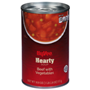 Hy-Vee Hearty Beef with Vegetables Soup