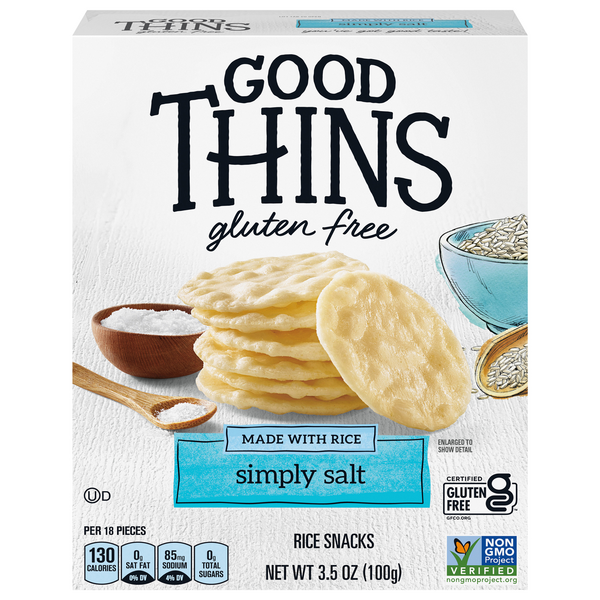 Good Thins Simply Salt Rice Snacks