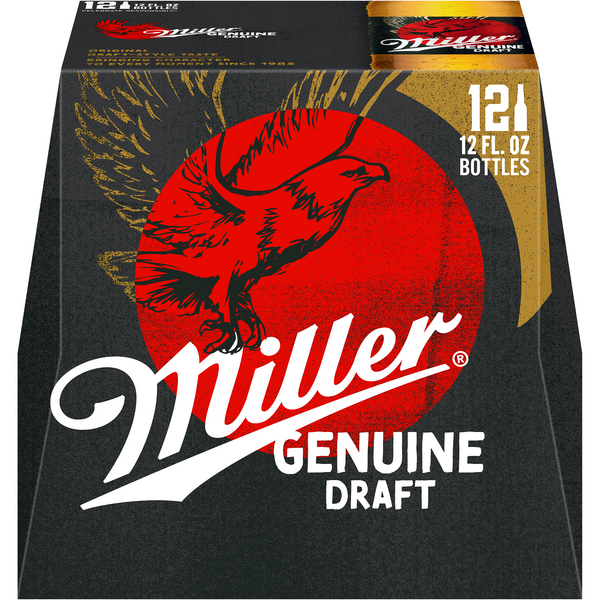 Miller Genuine Draft Beer 12 Pack | Hy-Vee Aisles Online Grocery