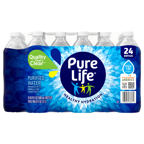 Nestle Pure Life Purified Water 24 Pack | Hy-Vee Aisles Online