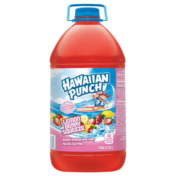 Hawaiian Punch Lemon Berry Squeeze  Hy-Vee Aisles Online Grocery Shopping