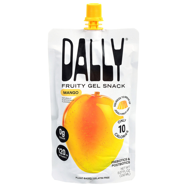 Dally Mango Fruity Gel Snack 5.07 fl oz | Hy-Vee Aisles Online