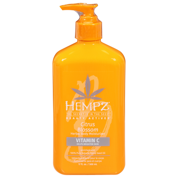 Hempz Herbal Body Moisturizer, Citrus Blossom, Vitamin C | Hy-Vee