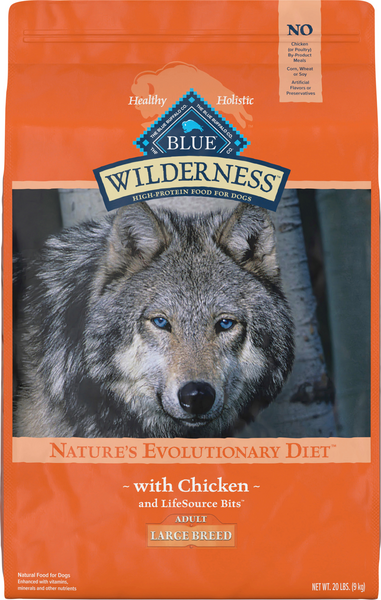 what breed is on the blue wilderness dog food commercial