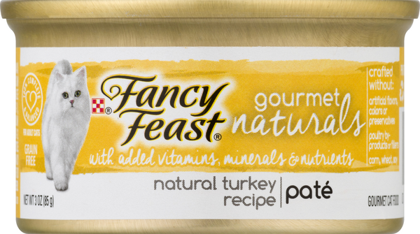 Fancy feast outlet gourmet naturals pate