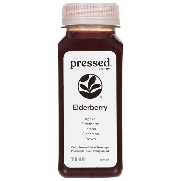 Pressed Juicery Elderberry Cold-Pressed Juice 2 fl oz | Hy-Vee