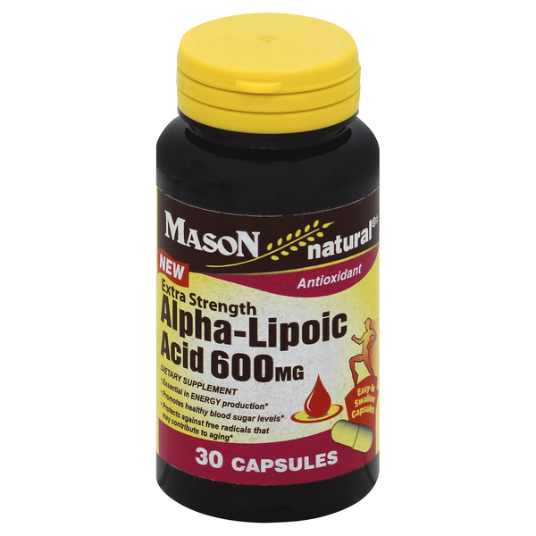 Mason Natural Alpha-Lipoic Acid 30 ea | Hy-Vee Aisles Online Grocery ...