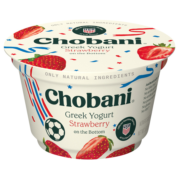 Chobani Strawberry on the Bottom Non-Fat Greek Yogurt | Hy-Vee