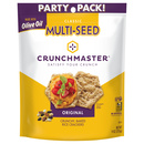 Crunchmaster Party Pack Multi-Seed Original Crunchy Baked Rice Crackers