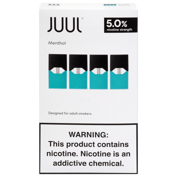 Juul Menthol Pod Cartridges 5% | Hy-Vee Aisles Online Grocery Shopping