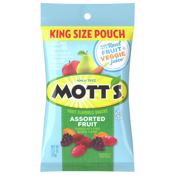 Motts Assorted Fruit Snack King Size Pouch | Hy-Vee Aisles Online