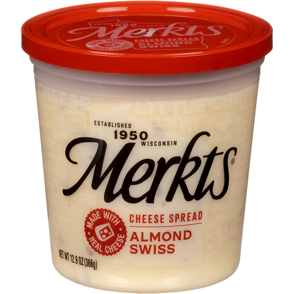 merkts swiss almond cheese spread