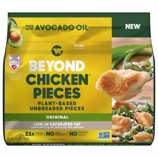 Beyond Chicken Pieces, Plant Based Unbreaded | Hy-Vee Aisles Online ...