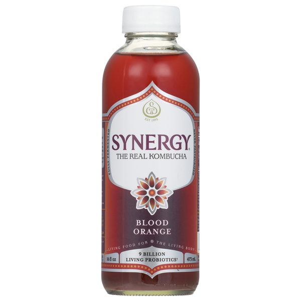 GT's Synergy Raw Kombucha, Blood Orange | Hy-Vee Aisles Online
