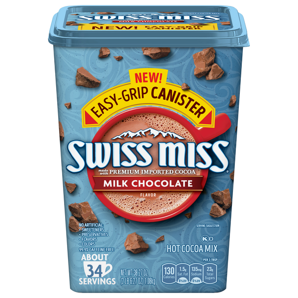 Swiss Miss Hot Cocoa Mix, Milk Chocolate Flavor | Hy-Vee Aisles