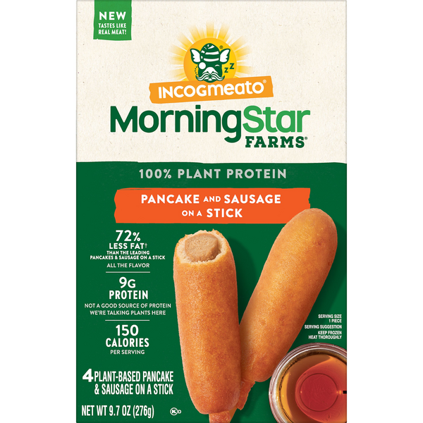 Original Pancake Sausage Stick  MorningStar Farms Incogmeato®