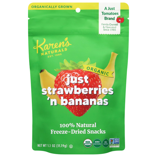 Karens Naturals Just Organic Strawberries 'N Bananas | Hy-Vee