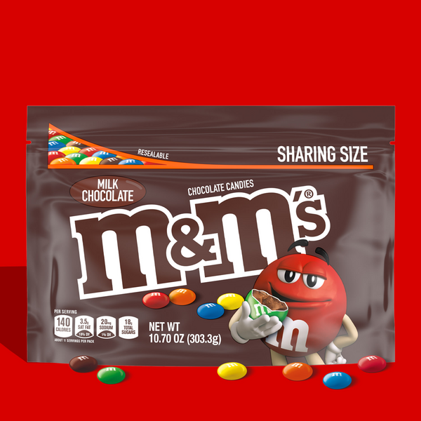 M&M'S Milk Chocolate Single Size Candy