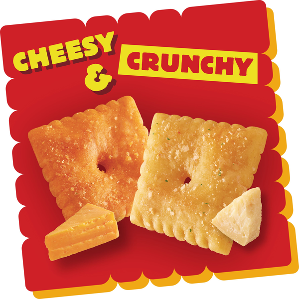 Cheez-It Duoz Sharp Cheddar & Parmesan Baked Snack Crackers | Hy