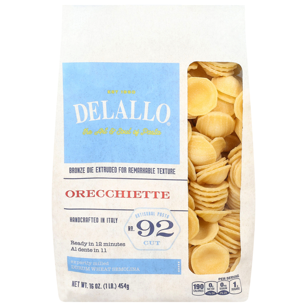 DeLallo No. 92 Orecchiette 16 oz | Hy-Vee Aisles Online Grocery Shopping