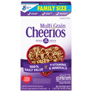Cheerios Cereal, Lightly Sweetened, Multi Grain, Family Size