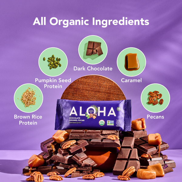 Aloha Protein Bars, Chocolate Caramel Pecan | Hy-Vee Aisles Online