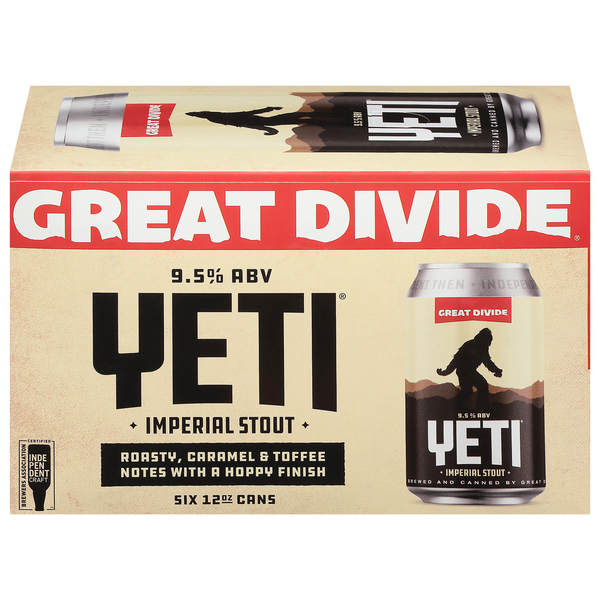 Great Divide Yeti Imperial Stout - Prairie Liquors, Olathe, KS, Olathe, KS