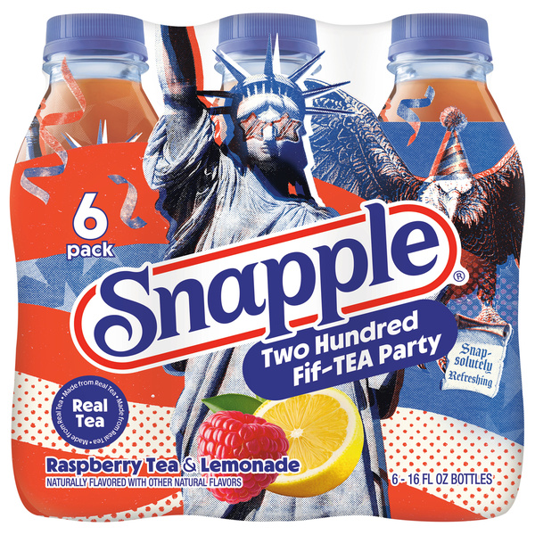Snapple Raspberry Tea & Lemonade, Two Hundred Fif-TEA Party