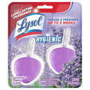 Lysol Automatic Hygienic Lavender Fields Scent Toilet Cleaner 2 ea