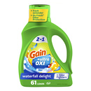Gain Ultra Oxi Liquid Laundry Detergent, Waterfall Delight