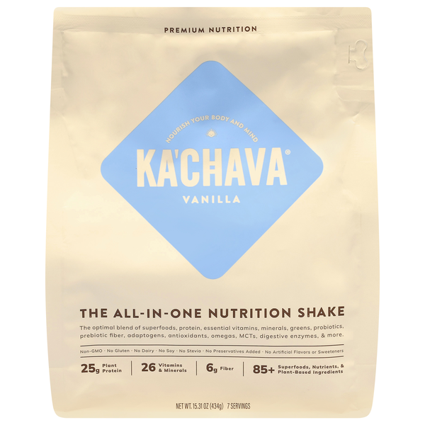Ka'Chava All-In-One Vanilla Flavored Nutrition Shake 15.31 oz | Hy-Vee ...