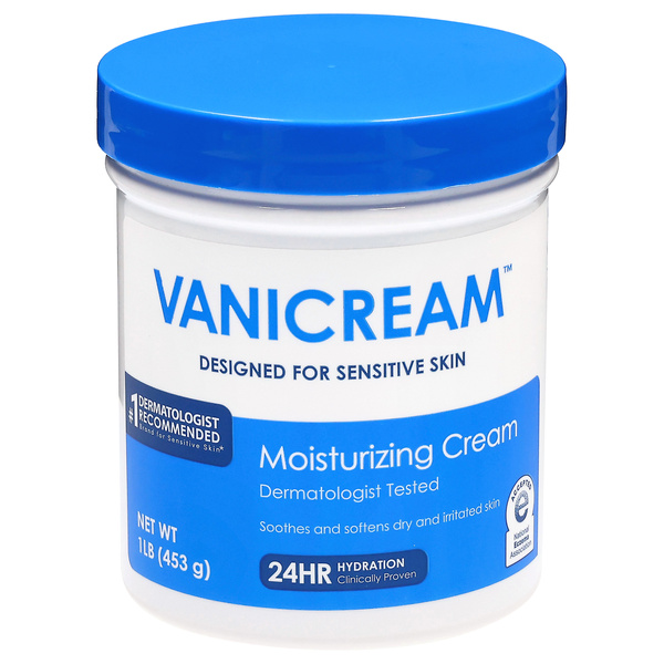 Vanicream 24HR Hydration Moisturizing Cream 1 lb | Hy-Vee Aisles