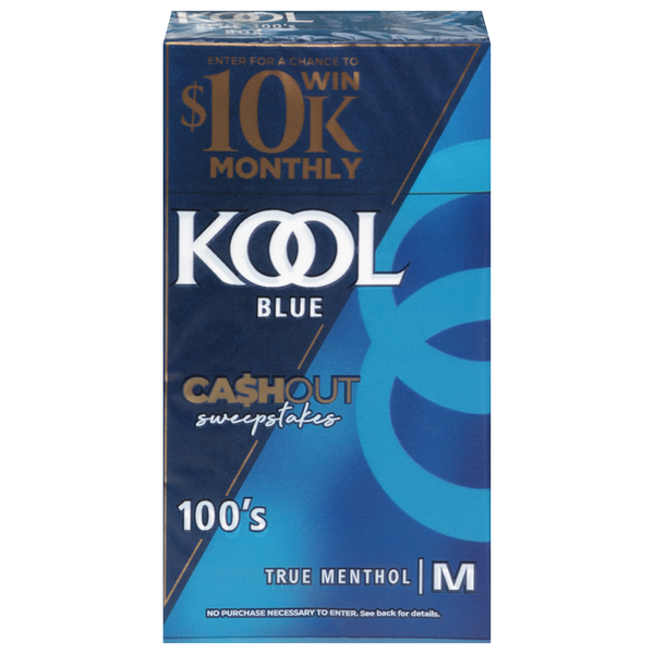 can you buy cigarettes with love to shop vouchers Kool Blue Cigarettes, 100's, True Menthol, 2-Way Box