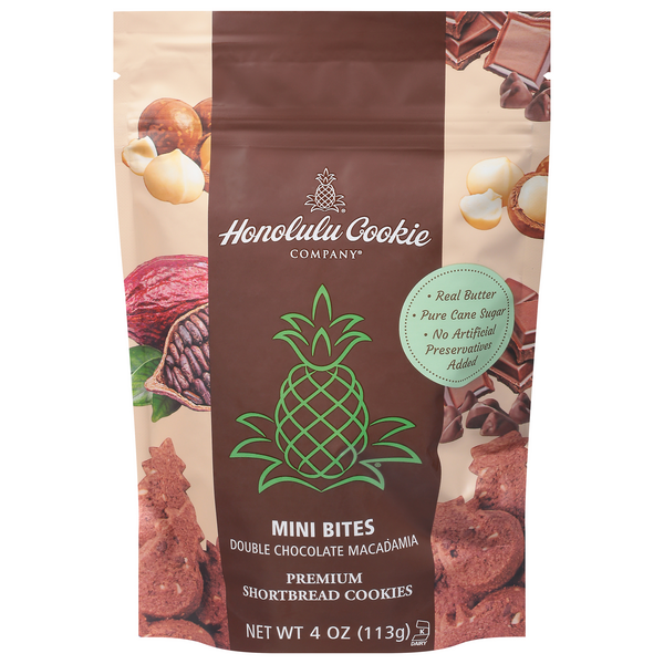 Honolulu Cookie Company Premium Double Chocolate Macadamia
