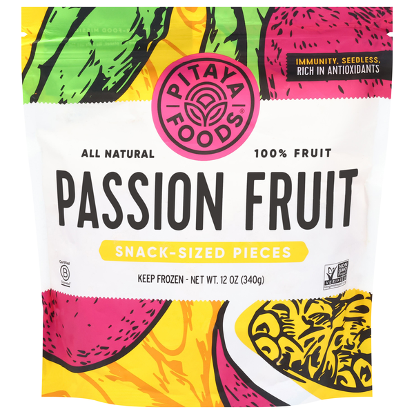 Pitaya Frozen Seedless Passion Fruit Cubes | Hy-Vee Aisles Online