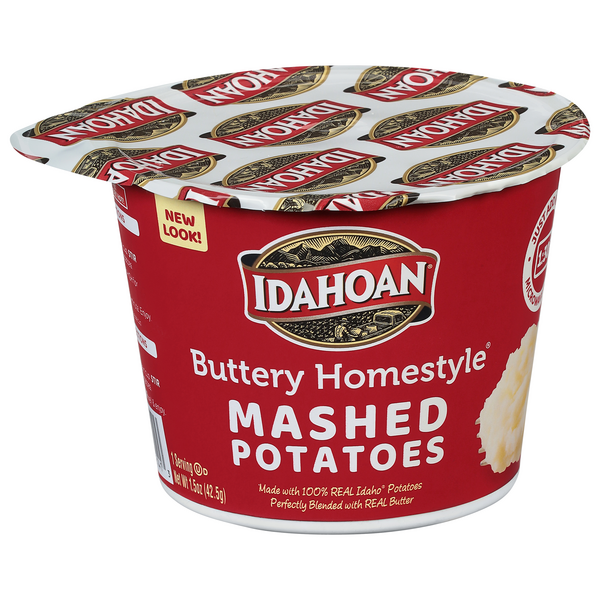  Idahoan Buttery Homestyle Mashed Family Size Potatoes, 8oz  (Pack of 8) : Grocery & Gourmet Food