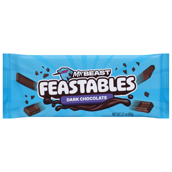 Feastables Mr Beast Dark Chocolate 2.1 oz | Hy-Vee Aisles Online