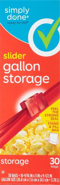 Save on Food Lion Slider Storage Bags Gallon Size Order Online