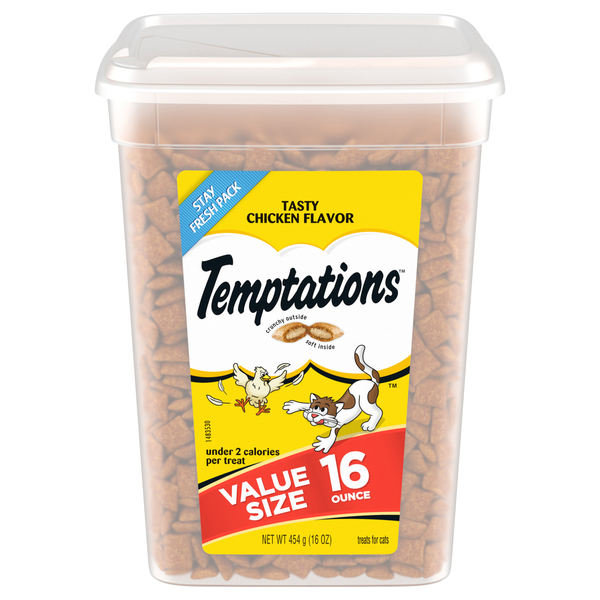 Temptations Tasty Chicken Flavor Treats for Cats 16 oz | Hy-Vee