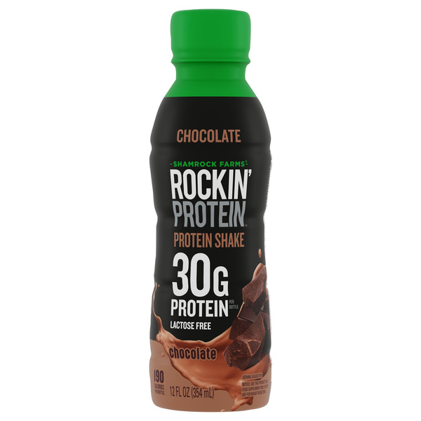 Shamrock Farms Rockin Refuel Protein Shake, Chocolate | Hy-Vee