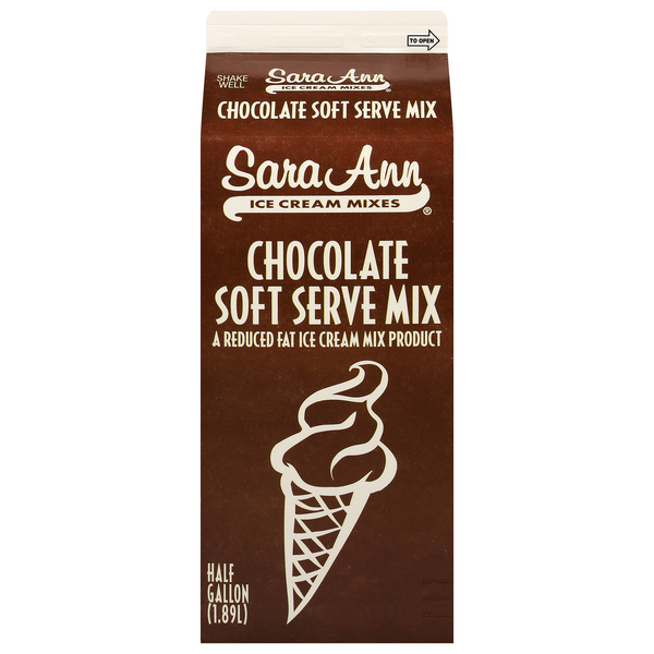 Anderson Erickson Sara Ann Soft Serve Mix, Chocolate | Hy-Vee