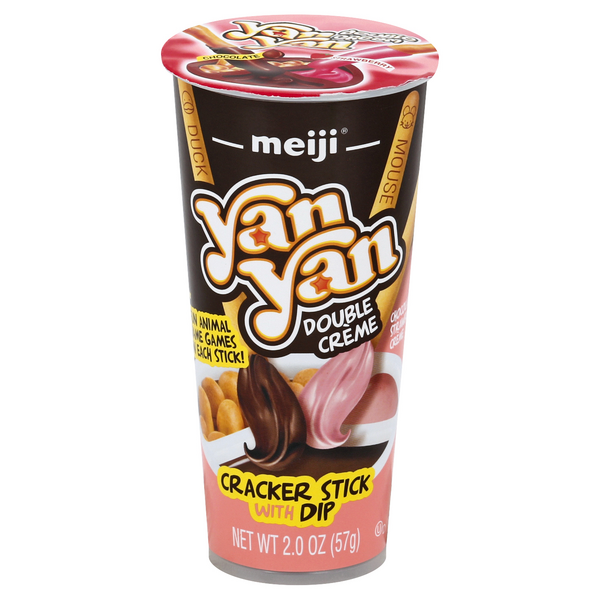 Meiji Strawberry Yan Yan 2 Oz