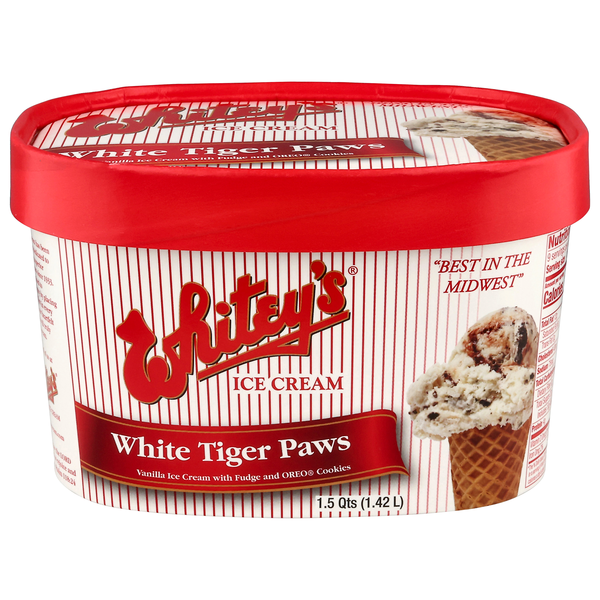 Whitey's Ice Cream White Tiger Paws | Hy-Vee Aisles Online Grocery