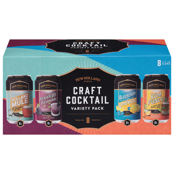 New Holland Distilling Co Handcrafted Assorted Cocktails Variety