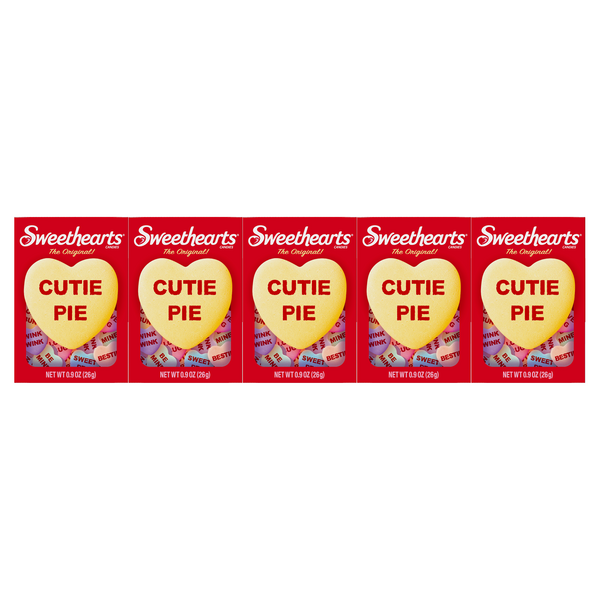 Sweethearts Cutie Pie Candies, 5-.90 oz | Hy-Vee Aisles Online