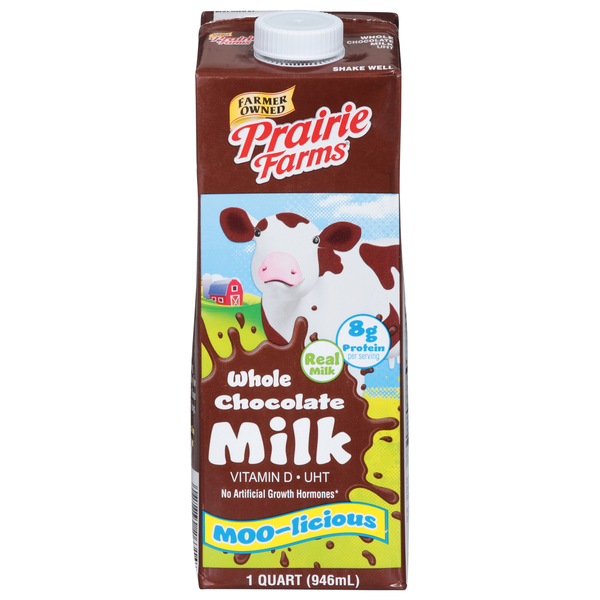 Prairie Farms Milk, Whole Chocolate | Hy-Vee Aisles Online Grocery