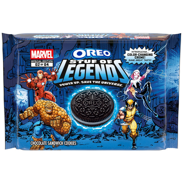 Oreo MARVEL Stuf of Legends Chocolate Sandwich Cookies, Special