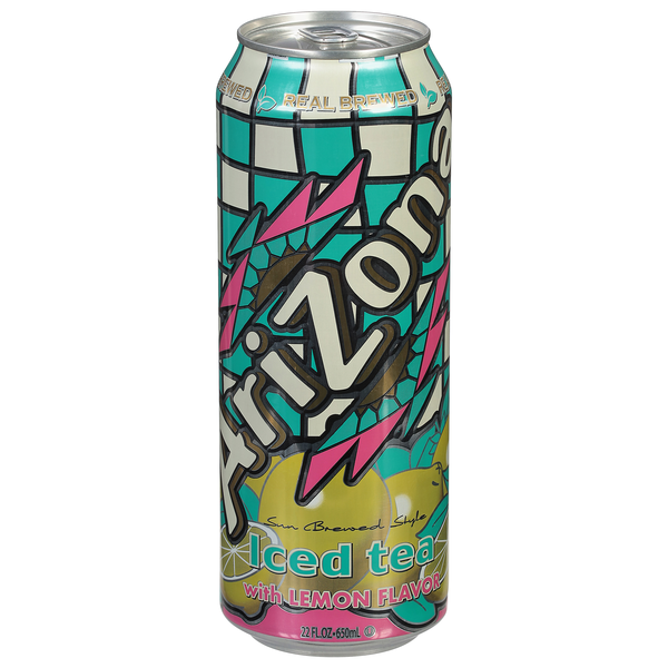 AriZona Iced Tea With Lemon Flavor | Hy-Vee Aisles Online Grocery