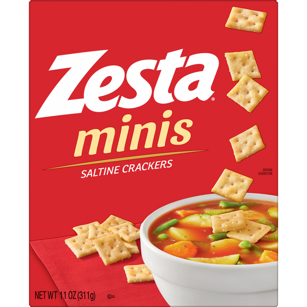 Zesta Minis Saltine Crackers Original | Hy-Vee Aisles Online